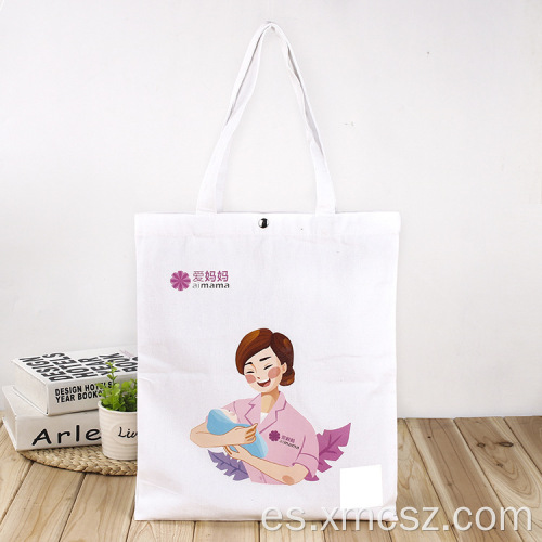 Bolso de compras personalizado de dibujos animados con asa